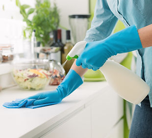 Cleaning the Counter